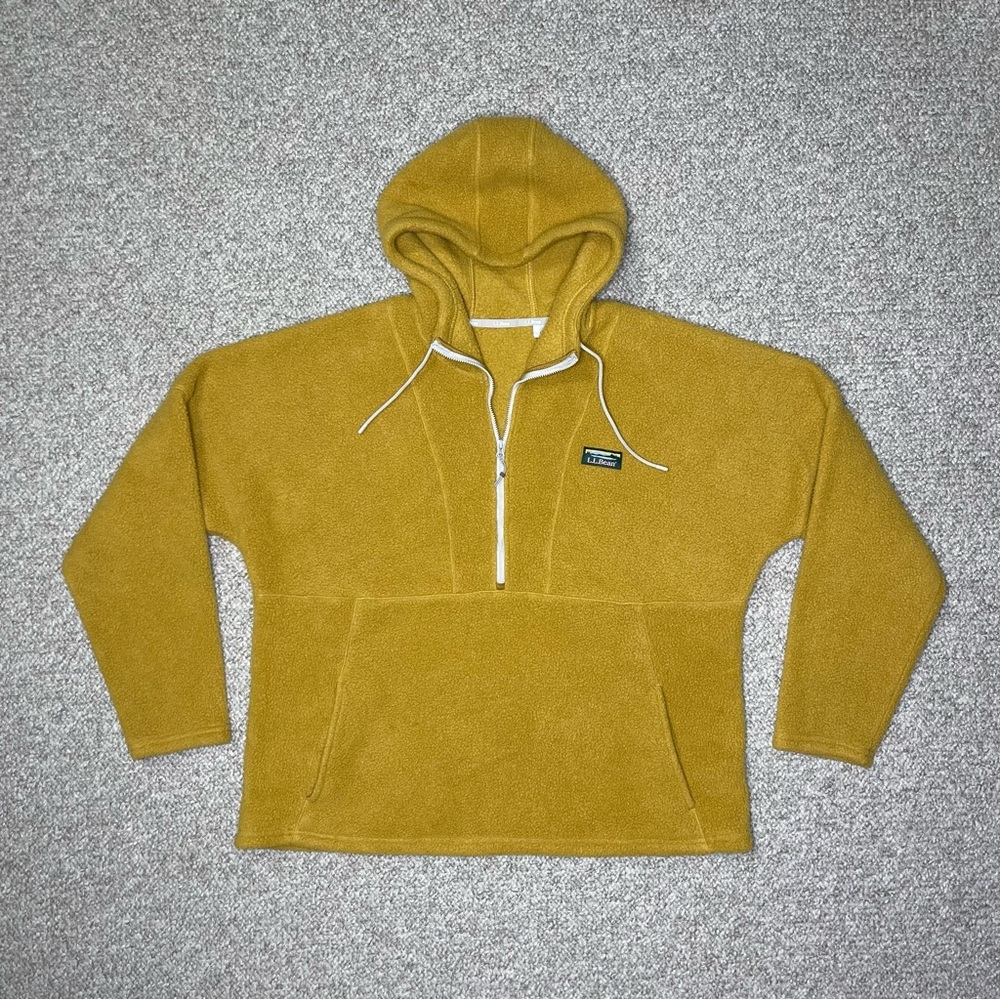 L. L. Bean fleece 1/2 zip pullover - Picture 2 of 11